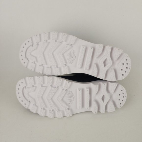 Palladium Blanc Hi Black Outdoor Hiking Canva 5 Men = 6.5 Women - Picture 9 of 12